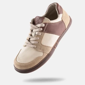 Damen-Barfuß-Sneaker - FUNK - MOCHA | Schuhe mit breiter Zehenbox | 