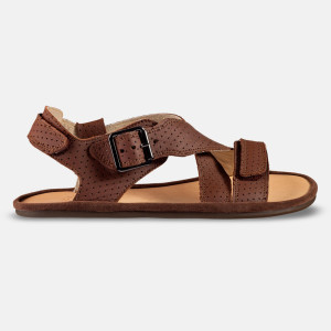 Barfußsandalen für Herren - ROMA - CHOCOLATE DOT