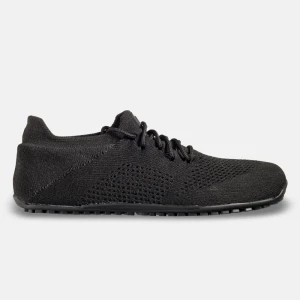 Damen-Barfuß-Sportschuhe für das Fitnessstudio - MAX BLACK  Barfußschuhe Fitness | Barefoot Schuhe Gym | Barfußschuhe Training |  natürliche Bewegung | atmungsaktives Obermaterial | breite Ze