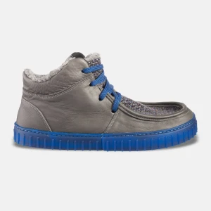 Winter Barfußstiefel Damen - MONET METALIC