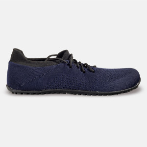 Herren-Barfuß-Sportschuhe für das Fitnessstudio - MAX NAVY  Barfußschuhe Fitness | Barefoot Schuhe Gym | Barfußschuhe Training |  natürliche Bewegung | atmungsaktives Obermaterial | breite Ze