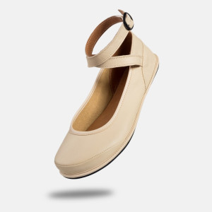 Balerina Barfußschuhe - Anna Beige