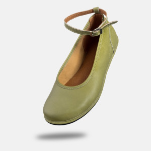 Elegante Barfußschuhe für Damen - ADA OLIVE