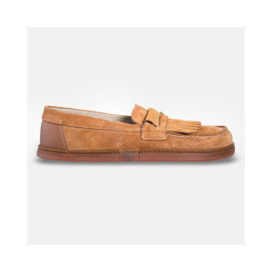 Herren Barfuß-mokassins - Pienza Carrot Suede