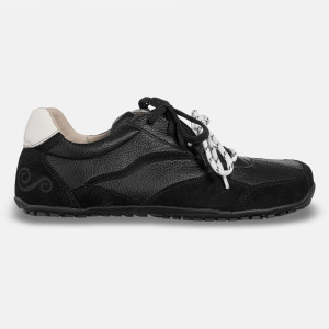 Męskie sneakersy barefoot - LEGEND - BLACK