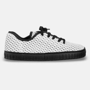 Herren Barfuß-Mesh-Sneaker - EVANS WHITE