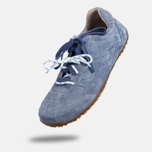 Damen Barfuß-Sneaker - LEGEND - INDIGO SUEDE