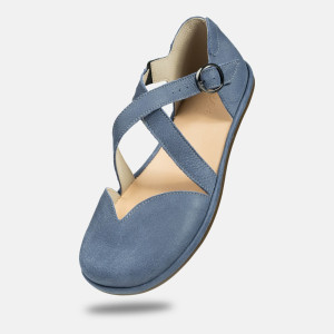 Damskie sandały barefoot - MONA - BLUE