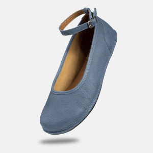 Eleganckie damskie buty barefoot - ADA BLUE