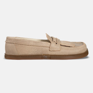 Męskie wsuwane mokasyny barefoot - Pienza Cappucino