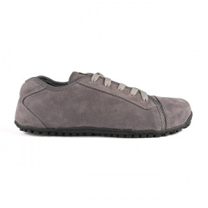 Damskie buty barefoot - Promenade Gray Suede