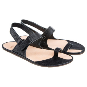Damskie sandały barefoot - AURORA BLACK | minimalistyczne | zero drop 