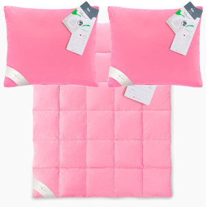Komplet kołdra i poduszki 160x200 całoroczna Półpuch 5% AMZ
