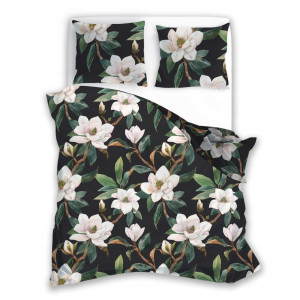 Pościel bawełniana 200x220 w kwiaty Flovery 005