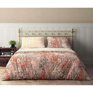 Pościel bawełniana 200x220 w kwiaty Flovery 003