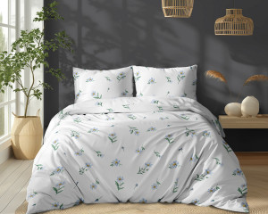 Pościel bawełniana 200x220 Delikatna Stokrotka 5757B