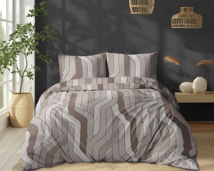 Pościel bawełniana 200x220 Miejska Linia 5753A