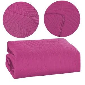 Narzuta na łóżko 200x220 pikowana w liście NNL-2716