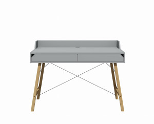 Bellamy Lotta Gray Biurko szary