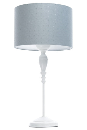 Lampka nocna Glam Jasmine błękitna