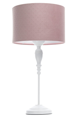 Lampka nocna Glam Jasmine różowa