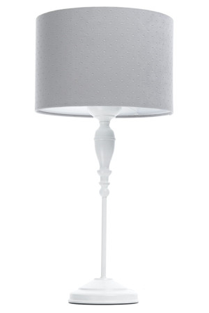 Lampka nocna Glam Jasmine szara