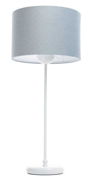 Lampka nocna prosta Jasmine błękitna