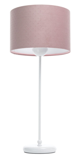 Lampka nocna prosta Jasmine różowa