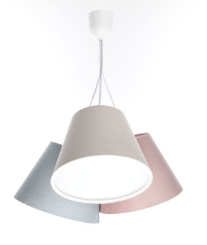 Wisząca lampa Jasmine 3 kolorowa