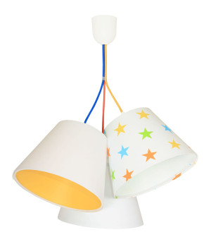 Wisząca lampa Coco kolorowa