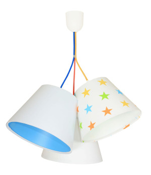 Wisząca lampa niebieska Coco
