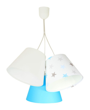 Wisząca lampa błękitna Coco