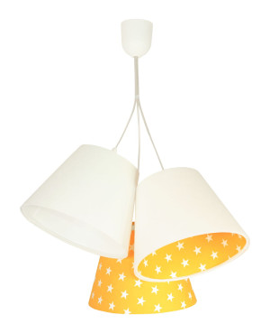 Wisząca lampa pomarańczowa Coco