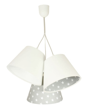 Wisząca lampa szara Coco