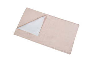 Bellamy Dusty pink lniany przewijak do łóżeczka UP!
