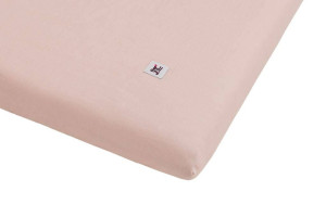 Bellamy dusty pink lniane prześcieradło 70x120 UP!