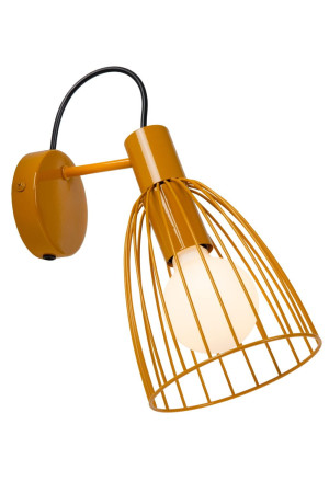 Lampa ścienna Macarons żółta