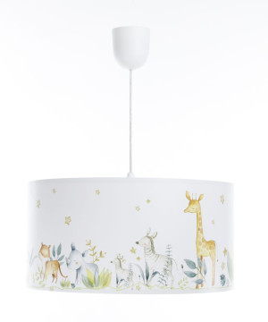 Lampa wisząca dla dzieci w zwierzątka