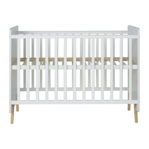 Białe łóżeczko niemowlęce Quax Loft 120x60