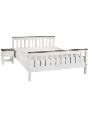 ⭐ DOSTĘPNE 48H Łóżko 200x120 Hevea Prowansja 120x200