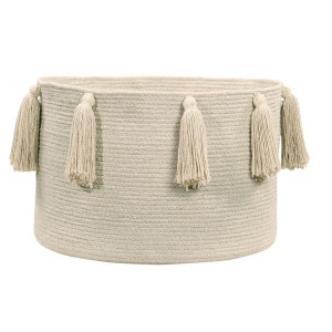Kosz do przechowywania Tassels Natural