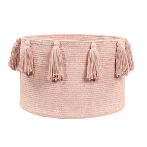 Kosz do przechowywania Tassels Vintage Nude