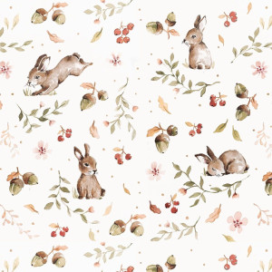 Tapeta Happy Rabbits