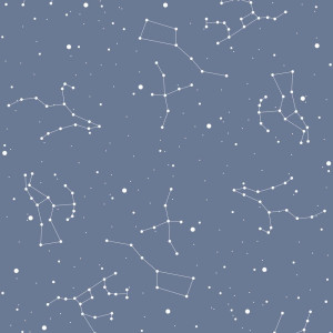 Tapeta Simple Cosmos Blue
