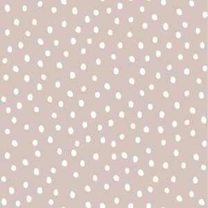 Tapeta Simple Irregular Dots Powder Pink White