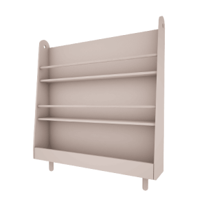 Wood Luck Biblioteczka Bookworm kaszmir