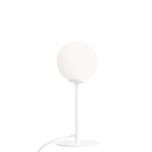 Lampka stołowa PINNE biała minimalistyczna