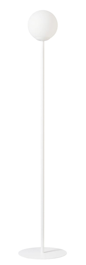 Lampa podłogowa PINNE biała minimalistyczna