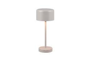 Lampka biurkowa Jeff szara zintegrowany LED