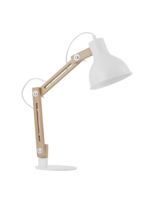 Regulowana lampa biurkowa Tabasco biała